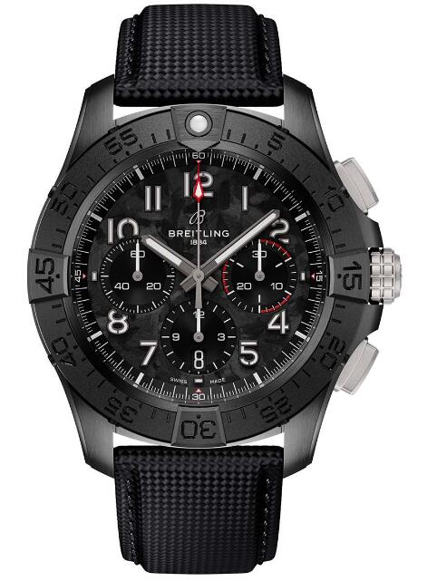 Review 2023 Breitling Avenger B01 Chronograph 44 Night Mission Replica Watch SB0147101B1X1